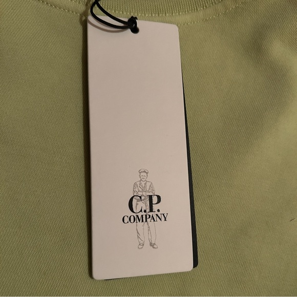 C.P. Company Crewneck Sweatshirt- Color 613 Light Green - Size 2XL - Picture 5 of 8